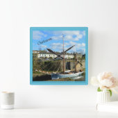 Charlestown Cornwall Engeland Poldark Locatie Vierkante Klok (Huis)