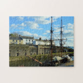 Charlestown Cornwall England Poldark Location Legpuzzel (Horizontaal)