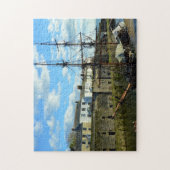 Charlestown Cornwall England Poldark Location Legpuzzel (Verticaal)