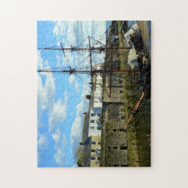 Charlestown Cornwall England Poldark Location Legpuzzel
