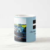 Charlestown Harbour Cornwall Engeland Koffiemok (Center)