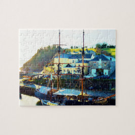 Charlestown Harbour Cornwall England Legpuzzel