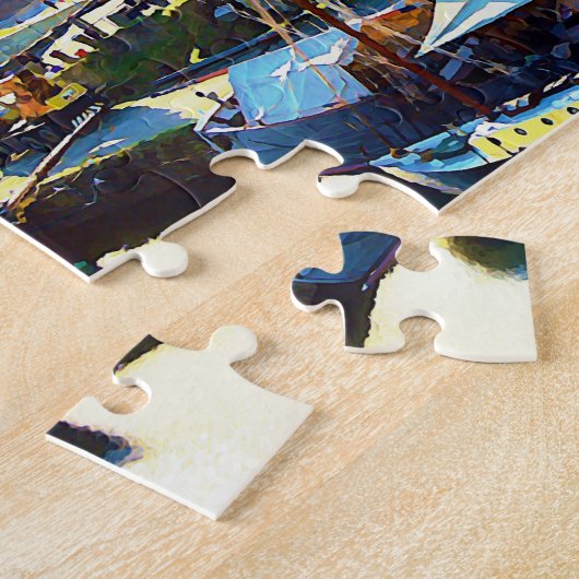 Charlestown Harbour Cornwall England Legpuzzel (Zijkant)