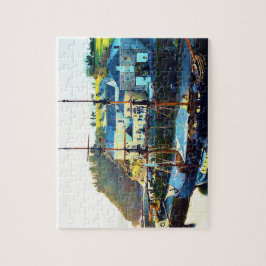 Charlestown Harbour Cornwall England Legpuzzel