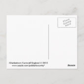 Charlestown Harbour Cornwall UK Poldark Location Briefkaart (Achterkant)