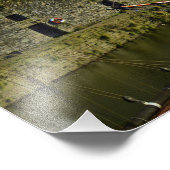 Charlestown Harbour Cornwall UK Poldark Location Foto Afdruk (Hoek)