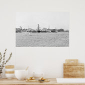 Charlestown Navy Yard: 1900 Poster (Keuken)