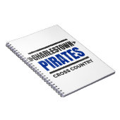 Charlestown Pirates Cross Country Mok Notitieboek (Rechterzijde)