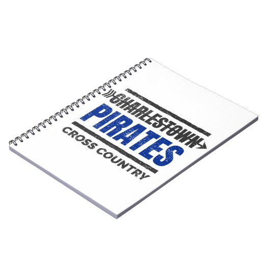 Charlestown Pirates Cross Country Mok Notitieboek (Linkerzijde)