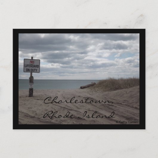 Charlestown, Rhode Island Briefkaart (Voorkant)