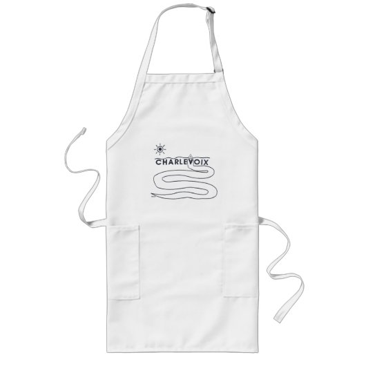 Charlevoix Apron Lang Schort (Voorkant)