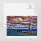 Charlevoix Light 0812 Briefkaart (Voorkant / Achterkant)