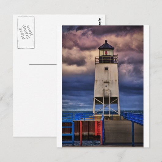 Charlevoix Light 0817 Briefkaart (Voorkant / Achterkant)