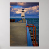 Charlevoix Light 0818 Poster (Voorkant)