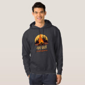 Charlevoix Michigan Kampvuur Hoodie (Voorkant volledig)
