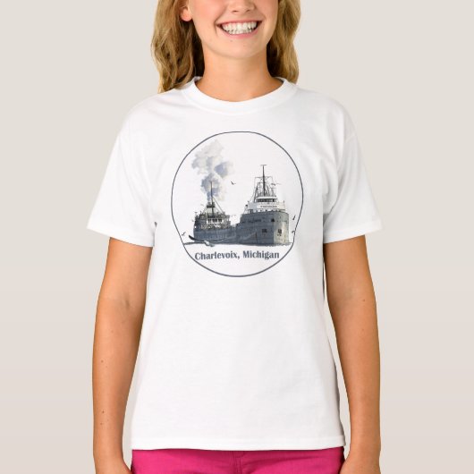 Charlevoix, Michigan T-shirt (Voorkant)