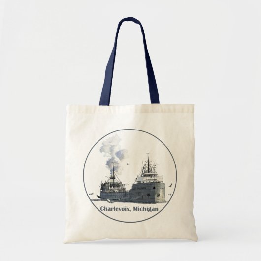 Charlevoix, Michigan Tote Bag (Voorkant)