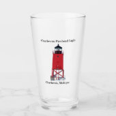 Charlevoix Pierhead Licht glas (Voorkant)