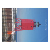 Charlevoix Pierhead Licht tafelkleed (Voorkant (Horizontaal))