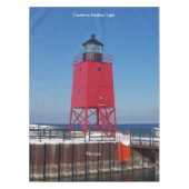 Charlevoix Pierhead Licht tafelkleed (Voorkant)