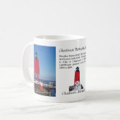 Charlevoix Pierhead Light mok (Voorkant links)