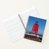 Charlevoix Pierhead Light notitieboek (Binnen)