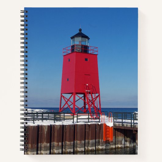 Charlevoix Pierhead Light notitieboek (Voorkant)