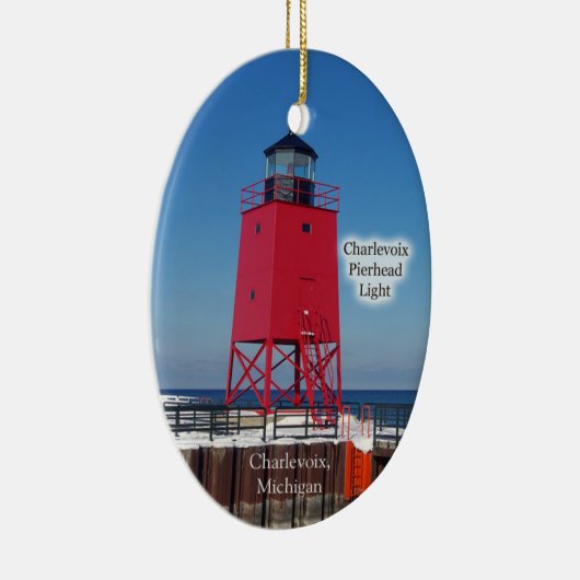 Charlevoix Pierhead Light ornament (Rechts)