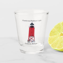 Charlevoix Pierhead Shot Glas