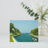 Charlevoix South Pier Light Station, Charlevoix, M Briefkaart (Staand voorkant)