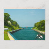 Charlevoix South Pier Light Station, Charlevoix, M Briefkaart (Voorkant)