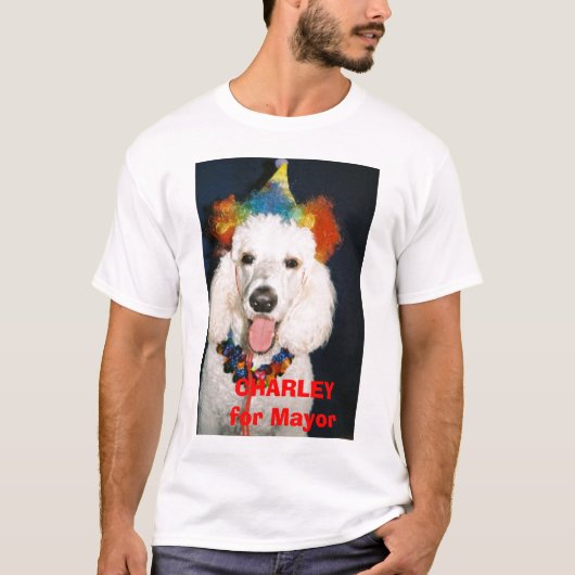 Charley, CHARLEYvoor burgemeester T-shirt (Voorkant)