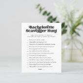 CHARLI retro bachelorette game scavenger (Staand voorkant)