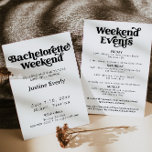 CHARLI retro groovy bachelorette weekend Uitnodigi Kaart<br><div class="desc">Deze bachelorette weekenduitnodiging van 70 bevat een funky retro font   een groovy layout. Voor meer het uitgeven opties selecteer "personaliseer deze sjabloon"en "geef het gebruiken van ontwerphulpmiddel uit.</div>
