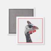 Charlie 2 Inch Square Magneet (Voorkant / Achterkant)