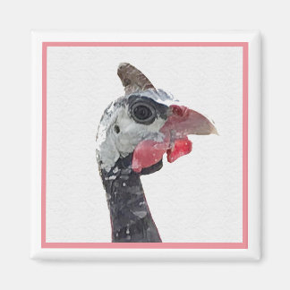 Charlie 2 Inch Square Magneet