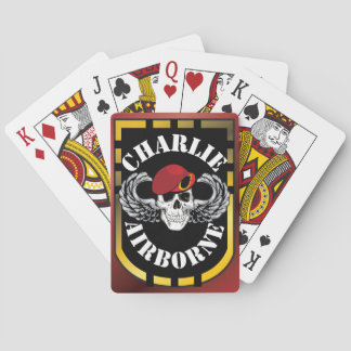 Charlie Airborne High Speed Deck Pokerkaarten