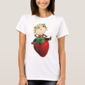 Charlie and lola - Lola on a Strawberry T-shirt (Voorkant)