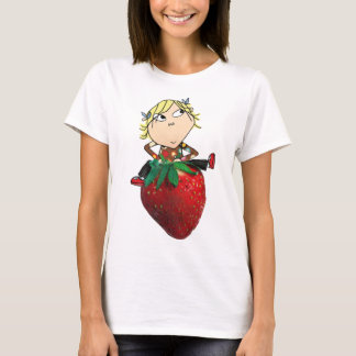 Charlie and lola - Lola on a Strawberry T-shirt