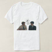 Charlie and Nick _quot_hi_quot_ Heartstopper T-shirt (Design voorkant)
