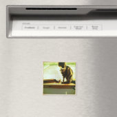 Charlie bij het raam magneet (Insitu (Vaatwasser))