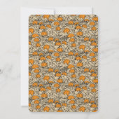 Charlie Brown en Bende Halloween 1e Verjaardag Kaart (Achterkant)