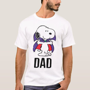Charlie Brown en Bende Halloween Verjaardag Papa T-shirt