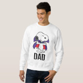 Charlie Brown en Bende Halloween Verjaardag Papa Trui (Voorkant volledig)