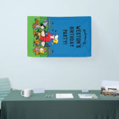 Charlie Brown en Bende Halloween Verjaardagsfeestj Spandoek (Beurs)