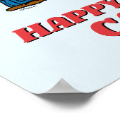 Charlie Brown en Friends Winter Birthday Poster (Hoek)