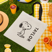 Charlie Brown en Gang Confetti Verjaardag Tote Bag