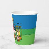 Charlie Brown en Gang Halloween Party Papieren Bekers (Achterkant)