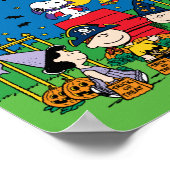 Charlie Brown en Gang Halloween Party Poster (Hoek)