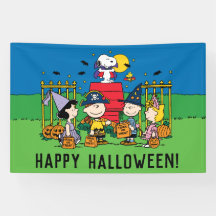 Charlie Brown en Gang Halloween